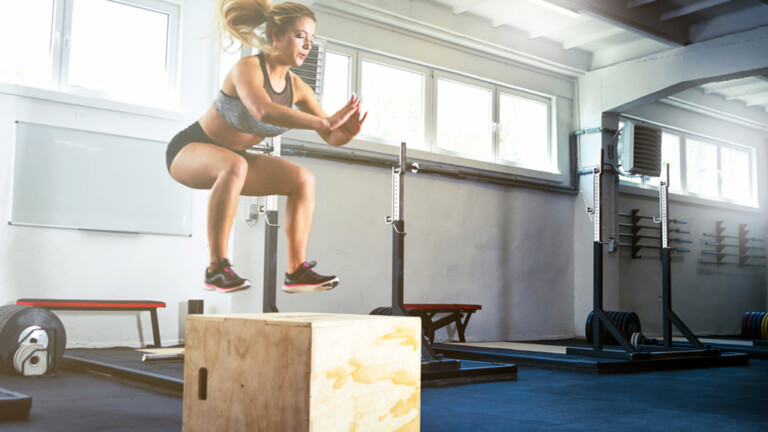 Trénink 2. 2. / 7.2. – box jumps, plyometrie, dynamika, poskoky a malý kruháč nakonec