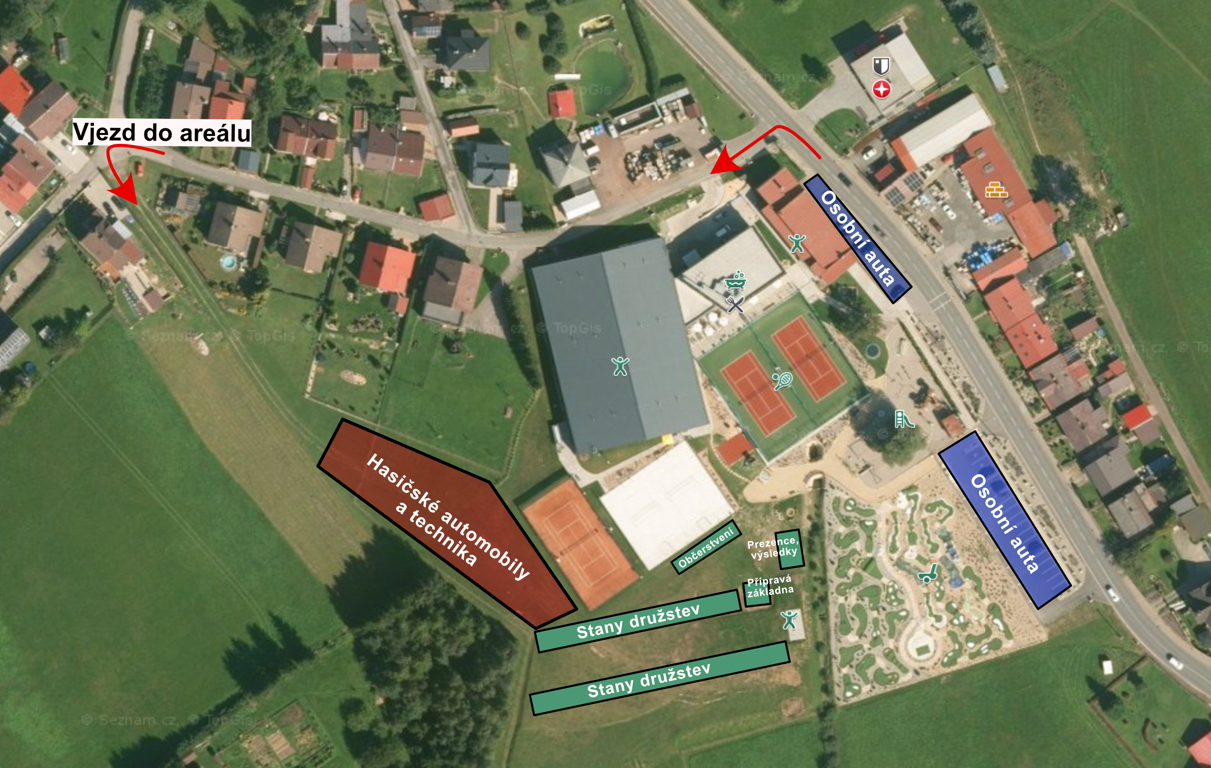 mapa soutěž Bukovice